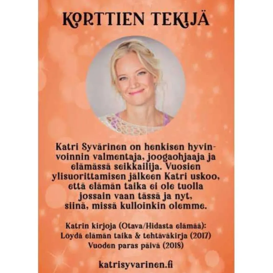 Hidasta Elämää Taikahetkiä Elämään -kortit