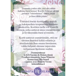 Hidasta Elämää Ymmärrä itseäsi - terapeuttiset itsetuntemuskortit