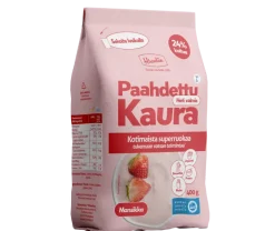 Hirvelän Paahdettu Kaura Mansikka