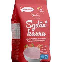 Hirvelän Sydänkaura Mansikka (Parasta ennen 22.10.2026)