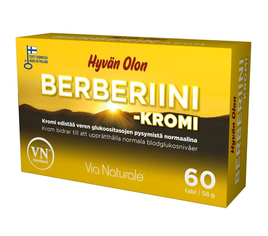 Hyvän Olon Berberiini + Kromi