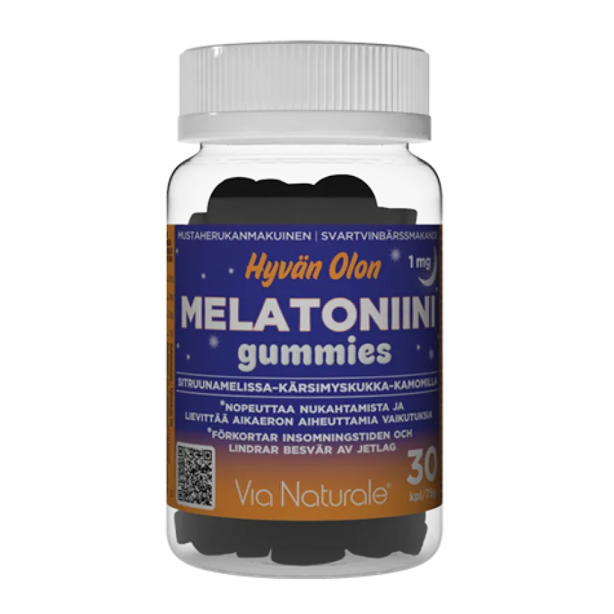 Hyvän Olon Melatoniini 1 mg Gummies