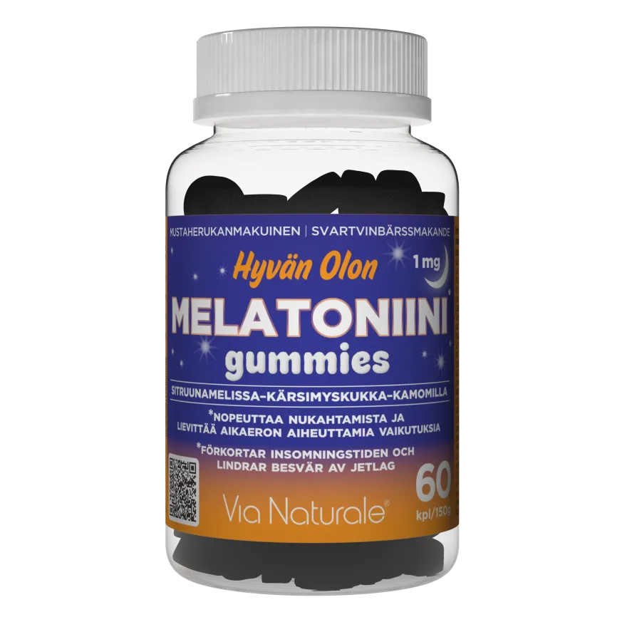 Hyvän Olon Melatoniini 1 mg Gummies
