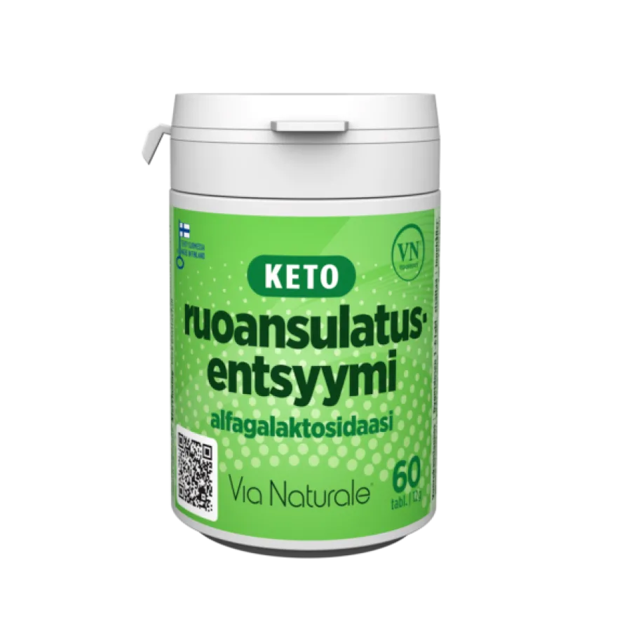 KETO Ruoansulatusentsyymi