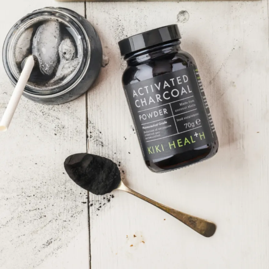 Kiki Health Aktiivihiilijauhe