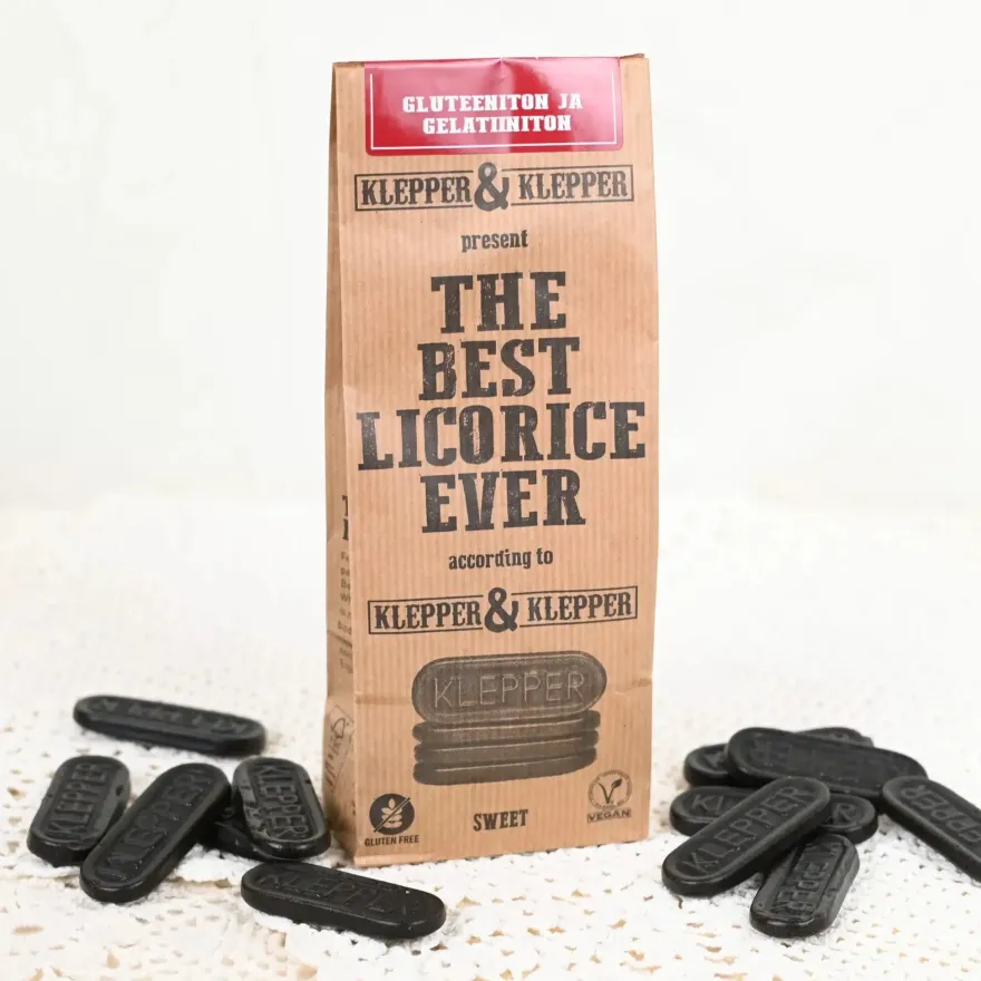 Klepper & Klepper Gluteeniton Lakritsi Sweet