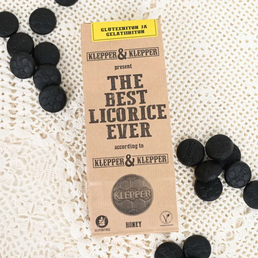 Klepper & Klepper Gluteeniton Lakritsi Honey