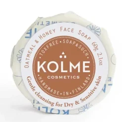 Kolme Cosmetics Kasvosaippua Kaura & Hunaja