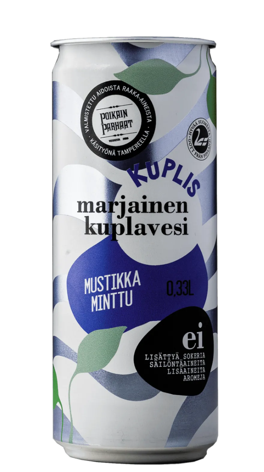 Kuplis Marjainen Kuplavesi Mustikka-Minttu