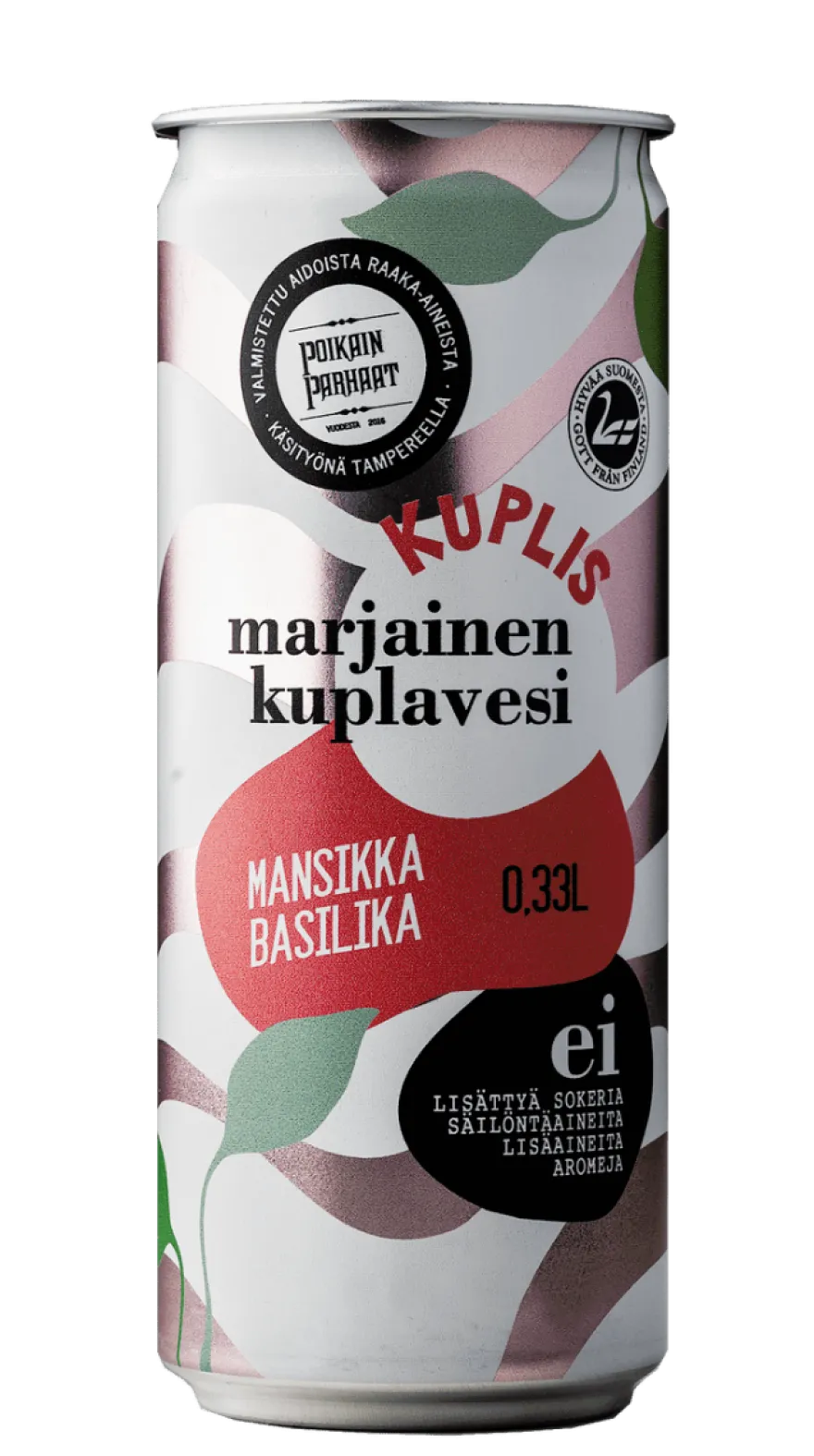 Kuplis Marjainen Kuplavesi Mansikka-Basilika