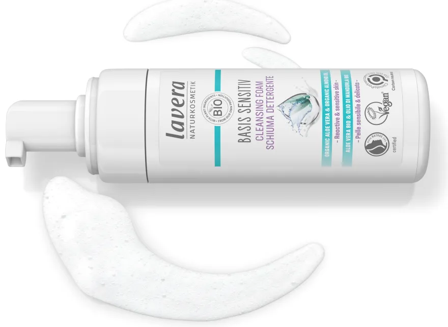 Lavera Basis Sensitiv Calming Puhdistusvaahto