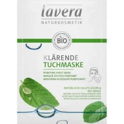 Lavera Purifying Sheet Mask Puhdistava kasvonaamio