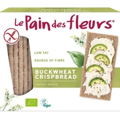Le Pain des Fleurs Luomu Gluteeniton Näkkileipä Tattari