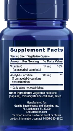 Life Extension Acetyl-L-Carnitine