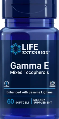 Life Extension Gamma E Mixed Tocopherols with Sesame Lignans