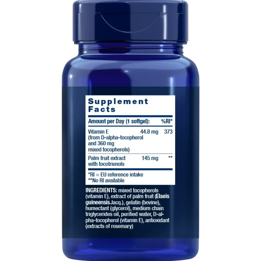 Life Extension Gamma E with Tocopherols & Tocotrienols