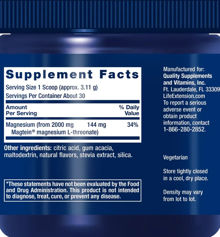 Life Extension Neuro-Mag® Magnesium L-Threonate