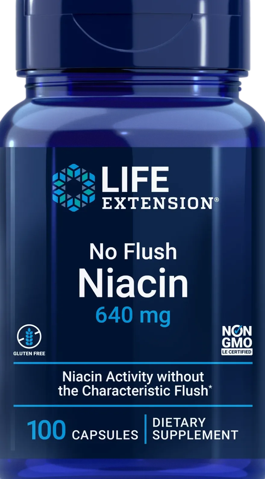 Life Extension No Flush Niacin 640 mg