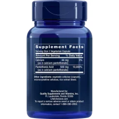 Life Extension Pantothenic Acid B5