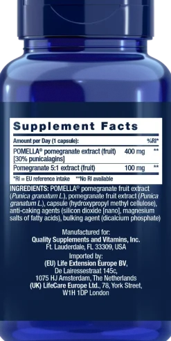Life Extension Pomegranate Fruit Extract
