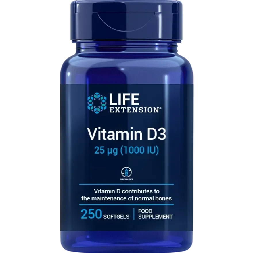 Life Extension Vitamin D3 25 mikrog