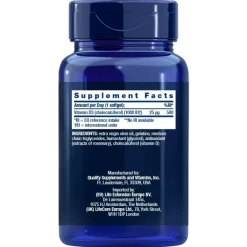 Life Extension Vitamin D3 25 mikrog