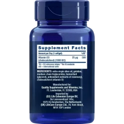 Life Extension Vitamin D3 25 mikrog