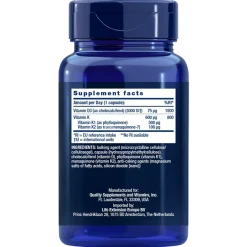 Life Extension Vitamins D & K