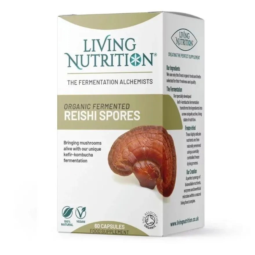Living Nutrition Fermentoitu Reishi