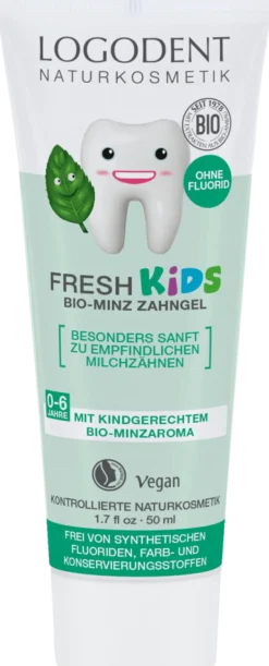 Logona Fresh Kids Hammasgeeli Minttu
