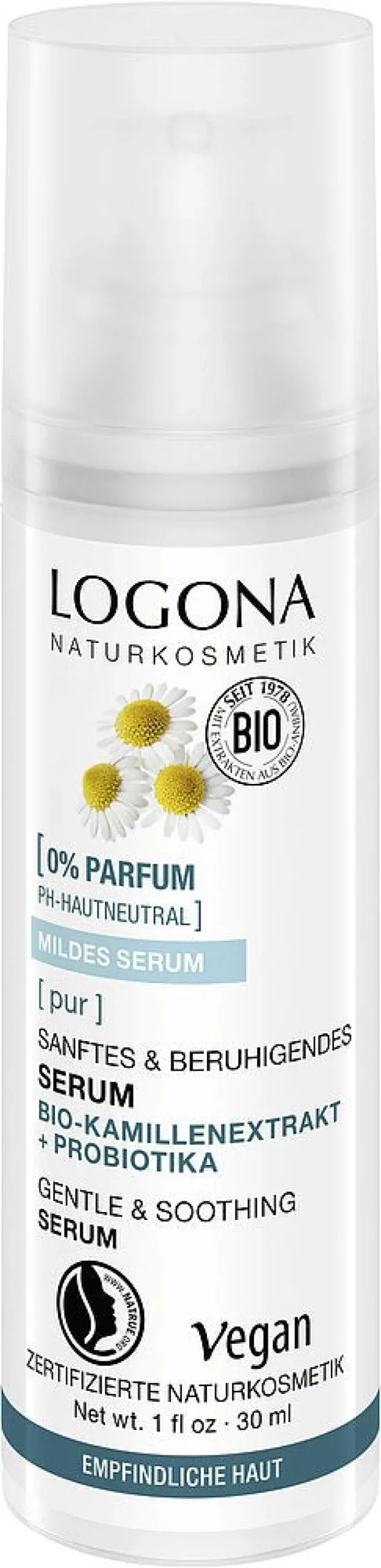 Logona Pur Gentle & Soothing Kasvoseerumi