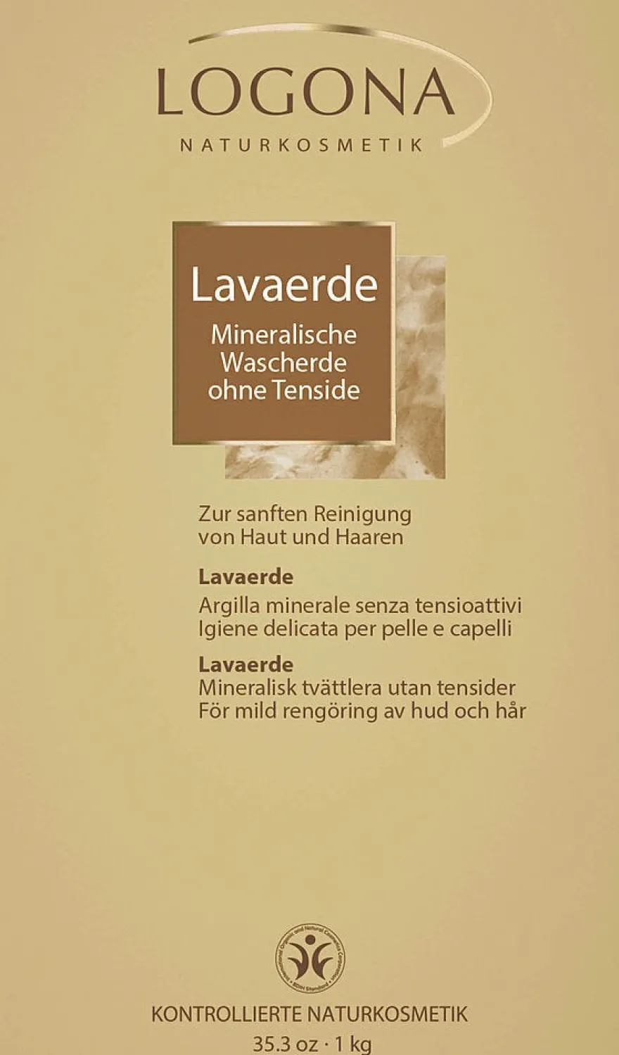 Logona Rhassoul Savijauhe