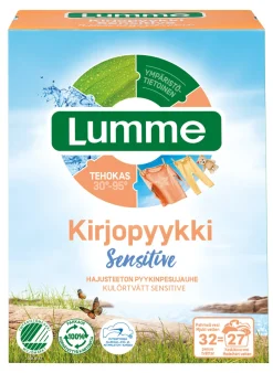 Lumme Kirjopyykki Sensitive Pyykinpesujauhe