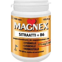 Magnex Sitraatti + B6-vitamiini