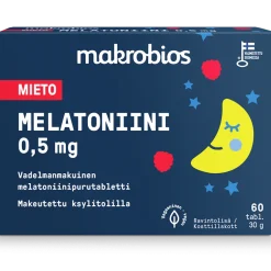 Makrobios Mieto Melatoniini 0,5 mg