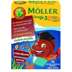 Möller Omega-3 Pikkukalat Cola