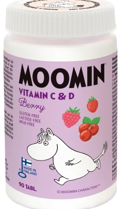 Moomin® C+D-vitamiini Berry