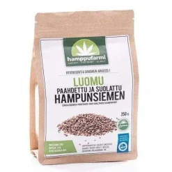 Murtolan Luomu Paahdettu ja Suolattu Hampunsiemen