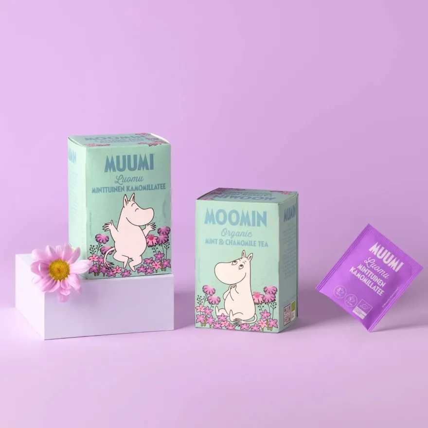 Muumi Luomu Minttuinen Kamomillatee