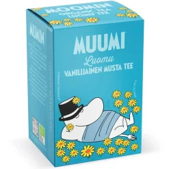 Muumi Luomu Vaniljainen Musta Tee