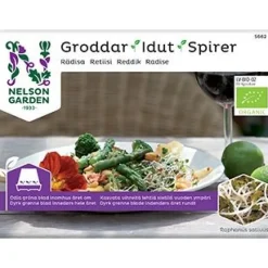 Nelson Garden Idut Luomu Retiisi