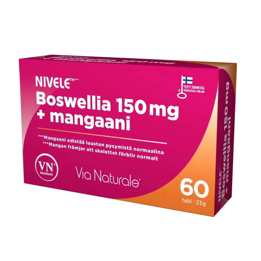 Nivele Boswellia 150 mg + Mangaani