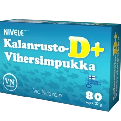 Nivele Kalanrusto-Vihersimpukka D+