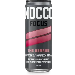 NOCCO FOCUS The Berries Energiajuoma 24-pack