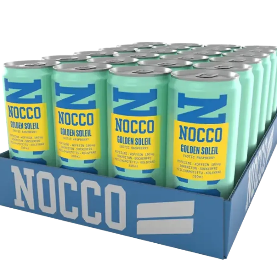 NOCCO Golden Soleil Energiajuoma 24-pack
