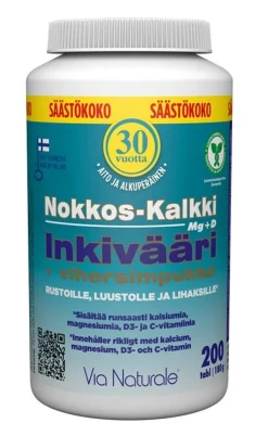 Nokkos-Kalkki-Inkivääri + vihersimpukka
