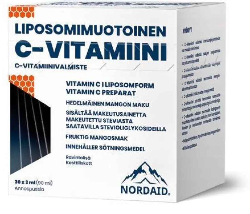 Nordaid Liposomaalinen C-vitamiini 1000 mg