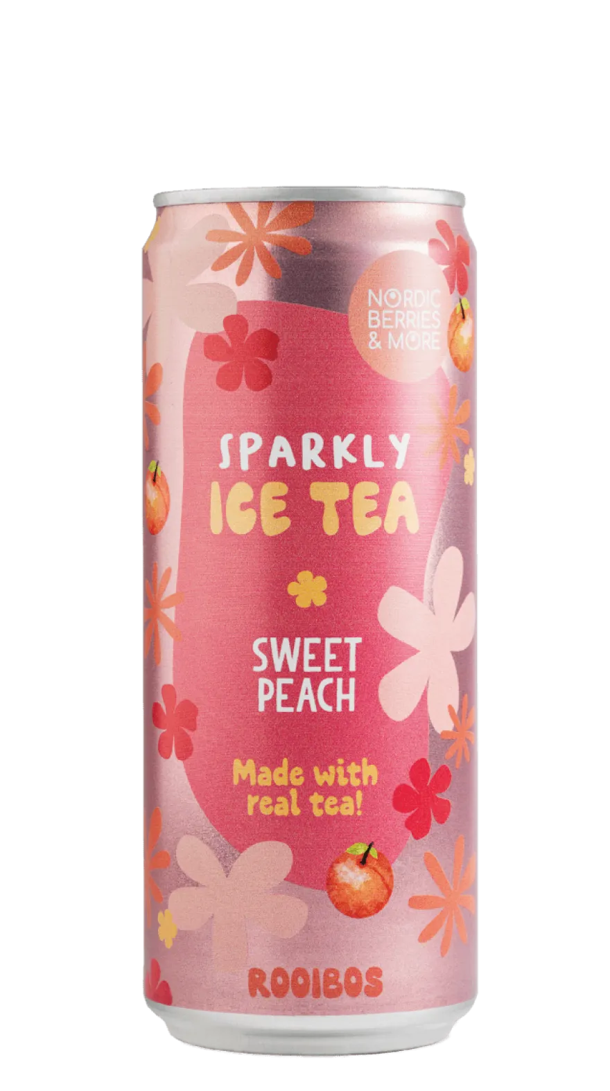 Nordic Berries & More Sparkly Ice Tea Sweet Peach