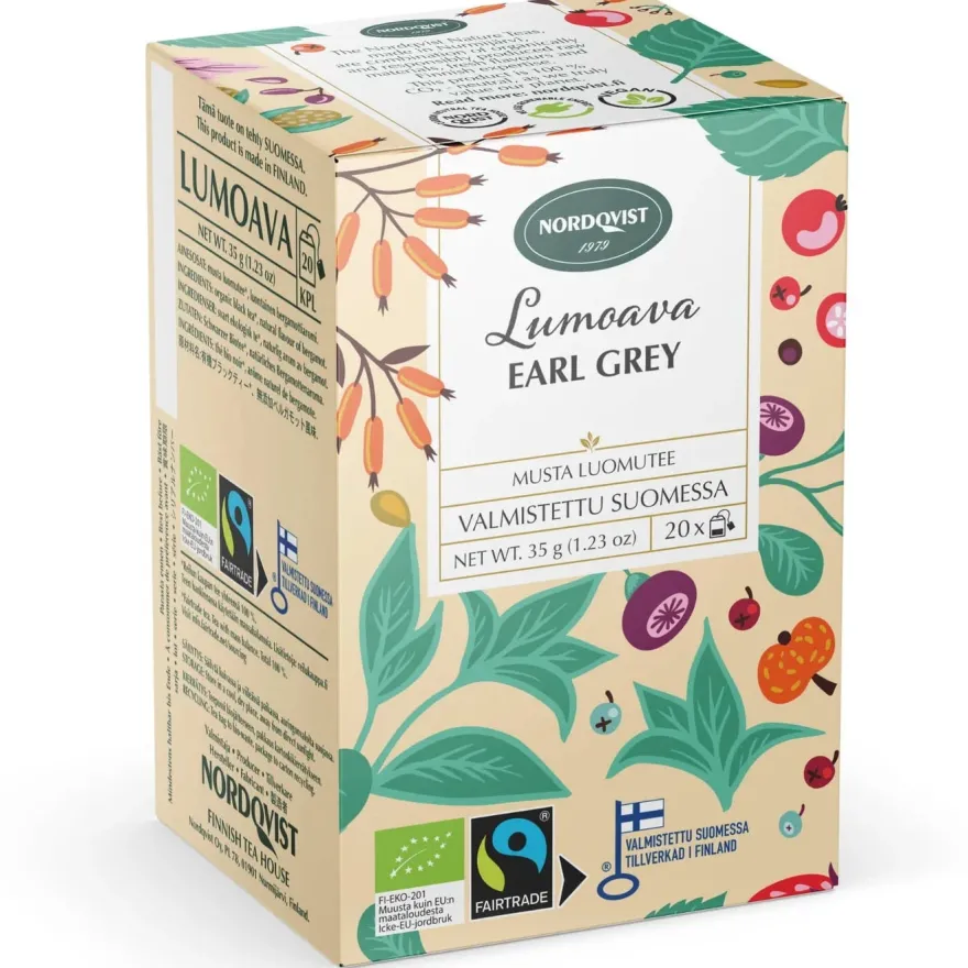 Nordqvist Lumoava Luomu Earl Grey