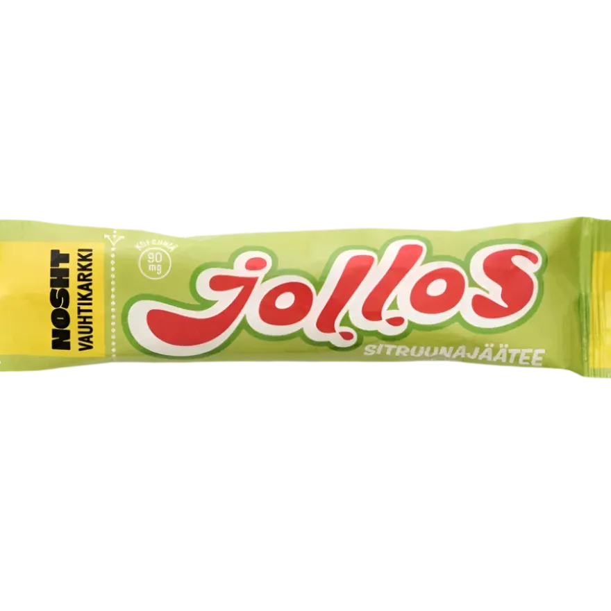 Nosht Jollos Vauhtikarkki Sitruunajäätee